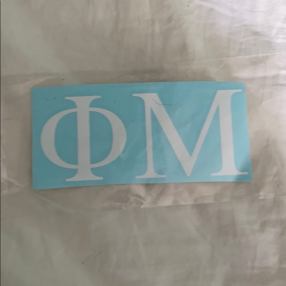 Phi Mu sticker
